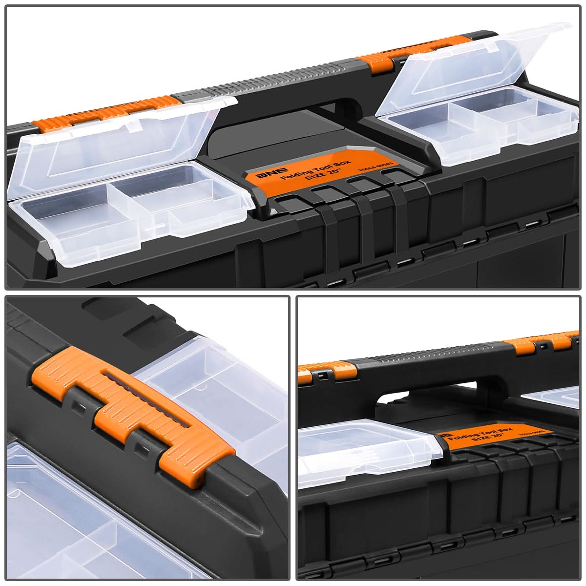 Orange Plastic Tool Box