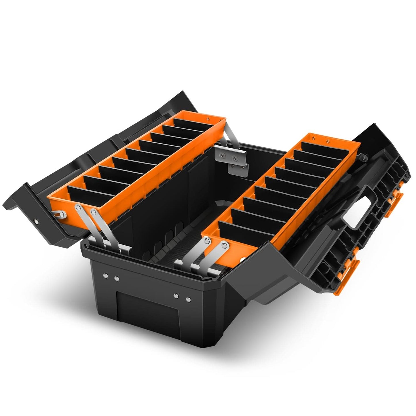 Orange Plastic Tool Box