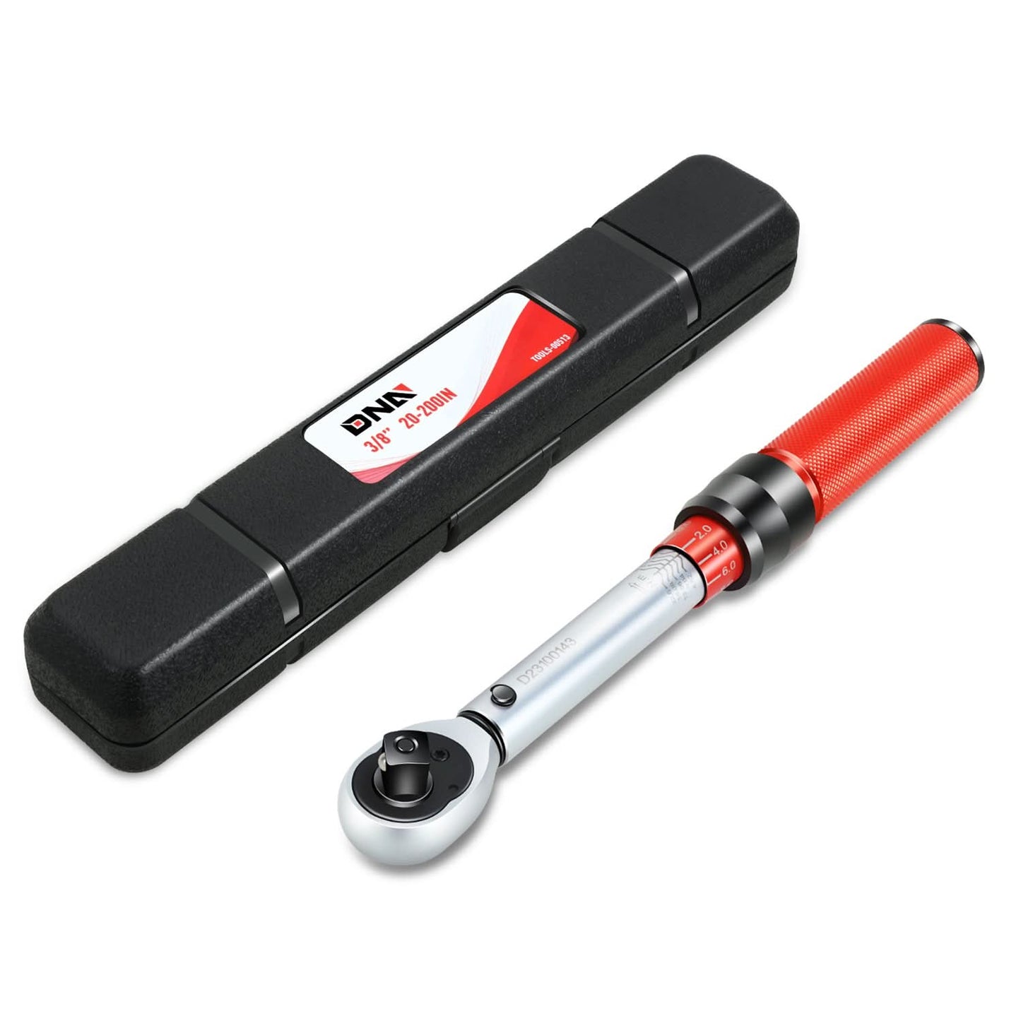 3/8" Drive Torque Wrench Set 5-25 N.m 200 In-Lbs