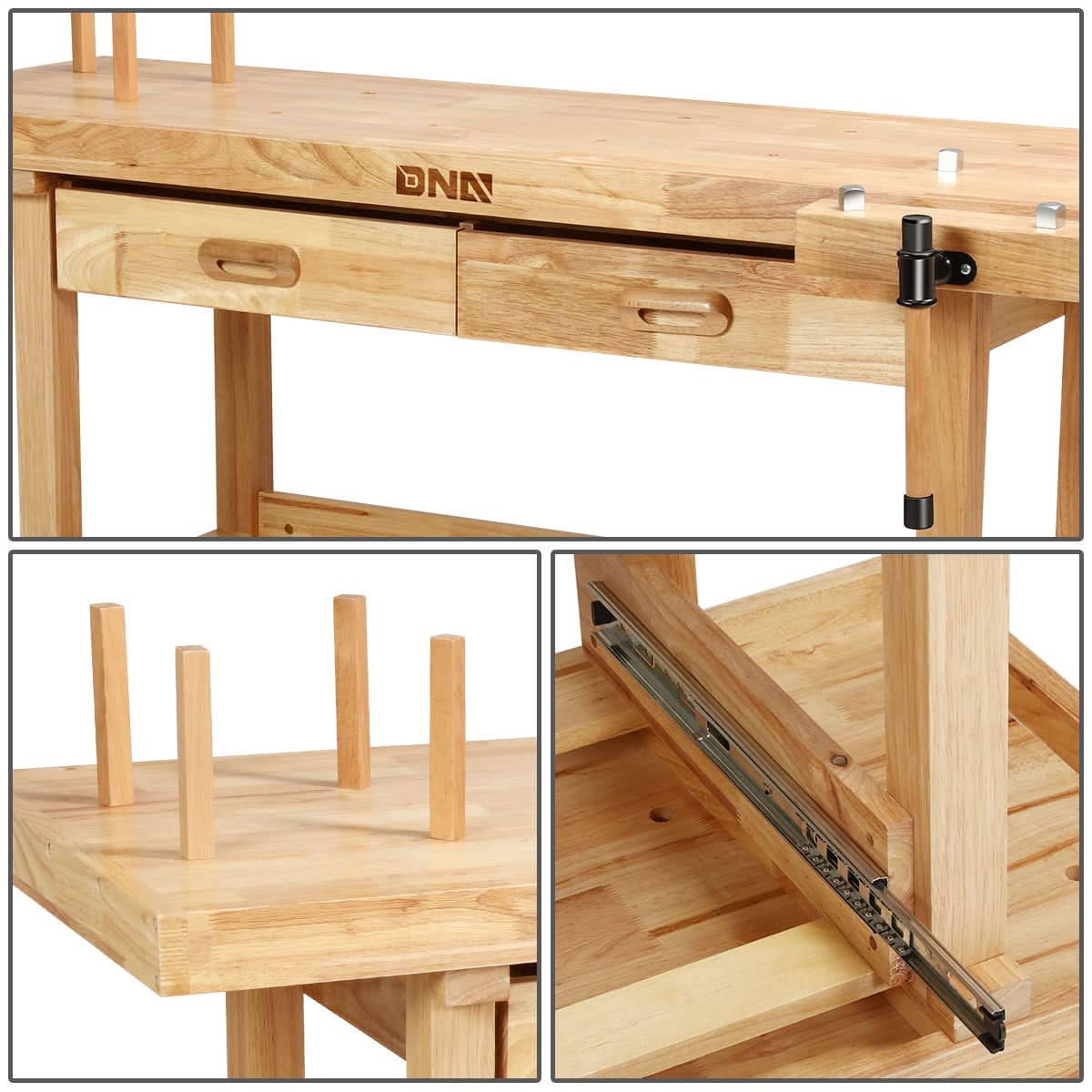 Professional Automotive Work Bench - 59.84" x 24.4" x 32.28"