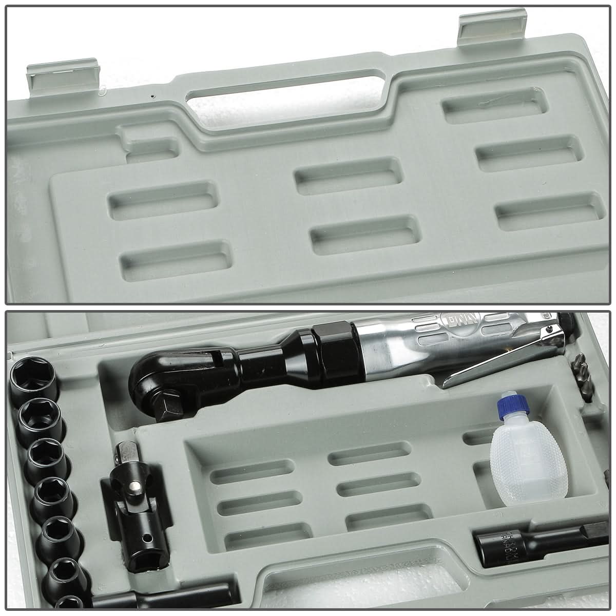 17-Piece 1/2 Inch Air Ratchet Wrench Kit