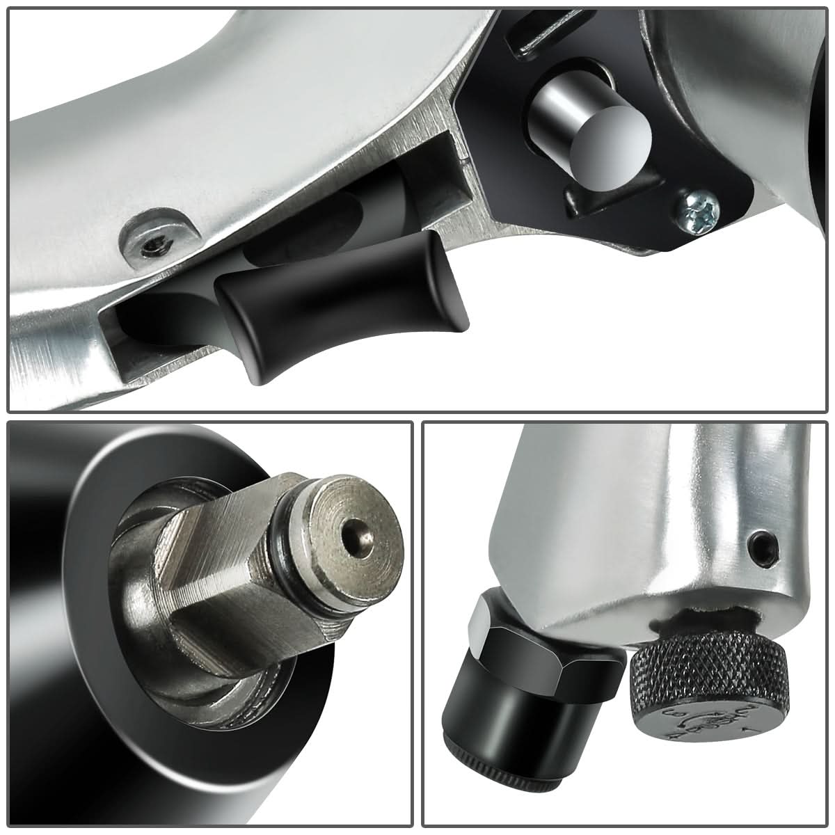 17-Piece 1/2" Air Impact & Ratchet Wrench Kit