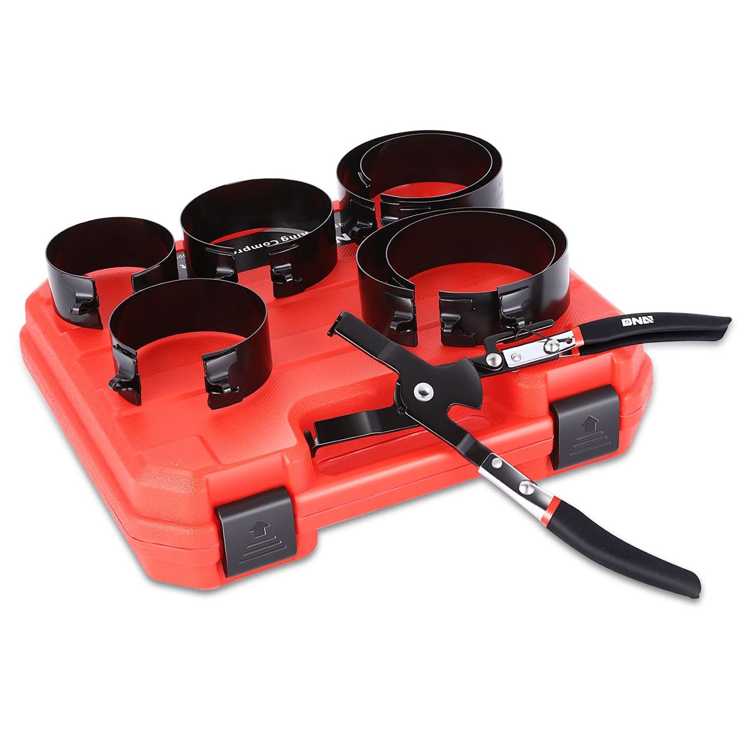 Piston Ring Compressor Set