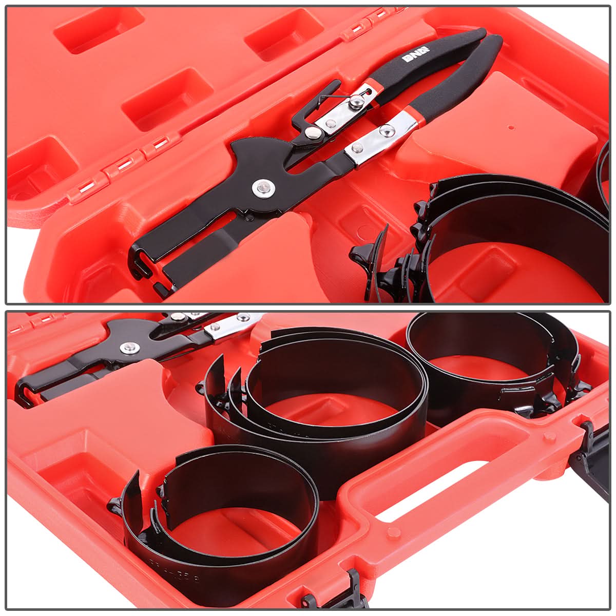 Piston Ring Compressor Set