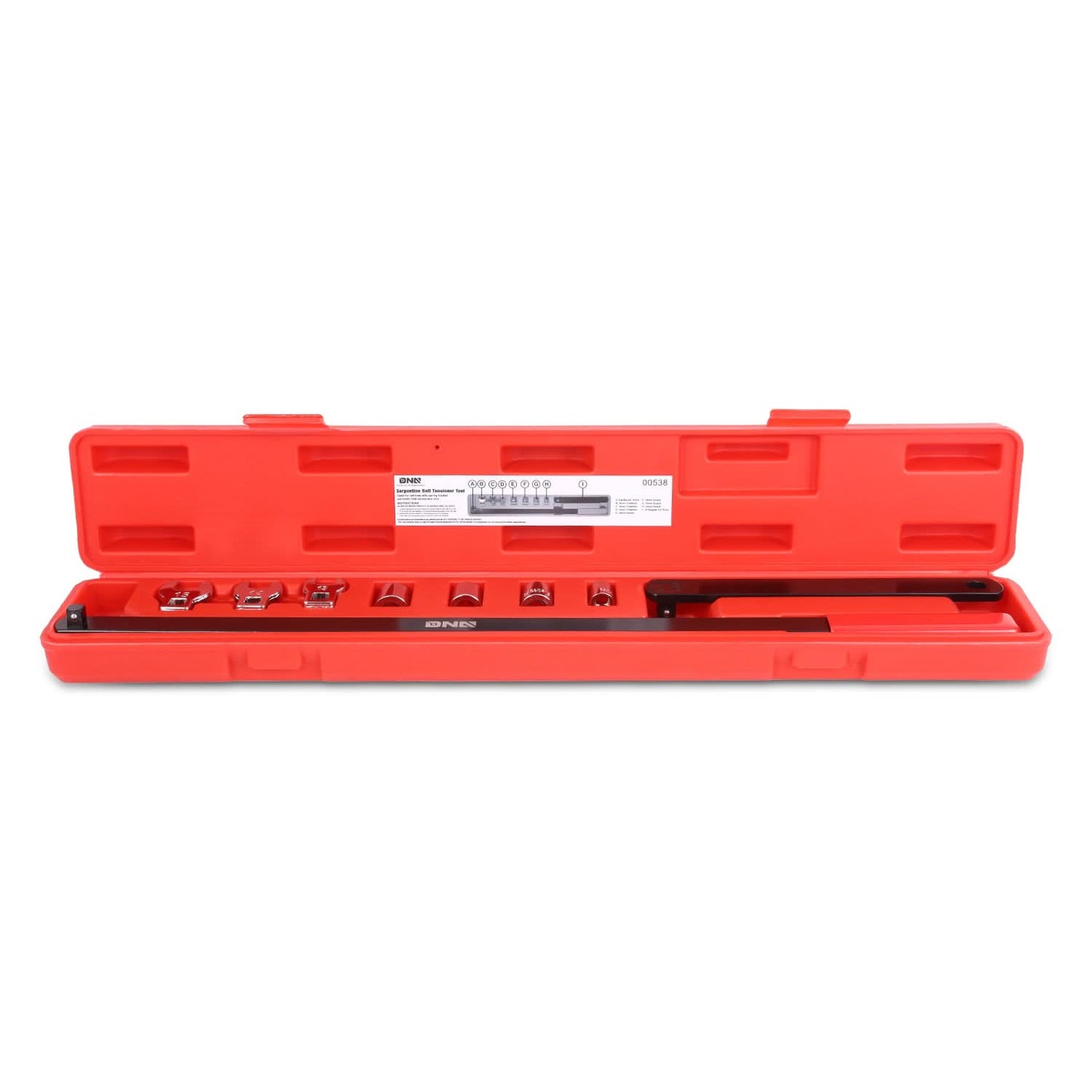 9-Piece Serpentine Belt Tool Set for Automotive Service