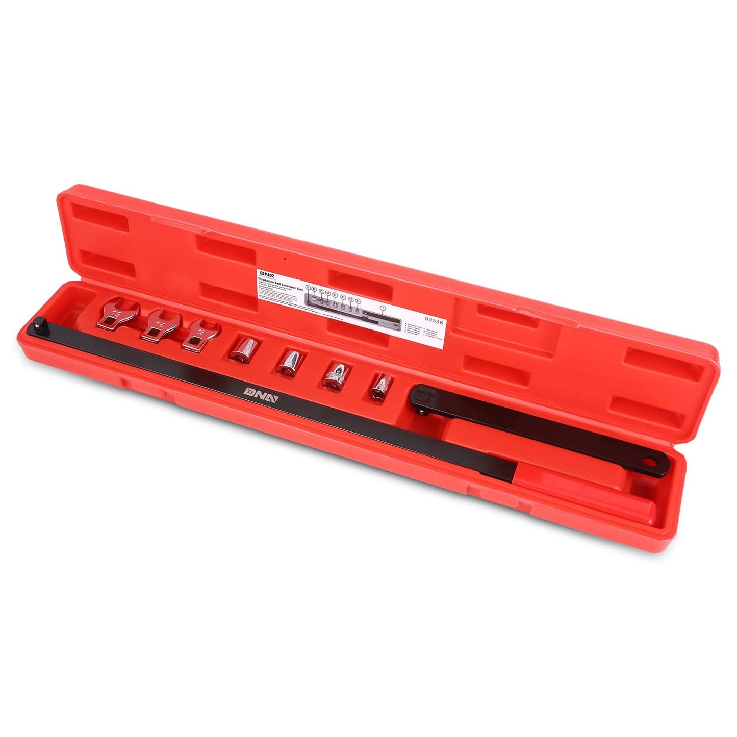 9-Piece Serpentine Belt Tool Set for Automotive Service
