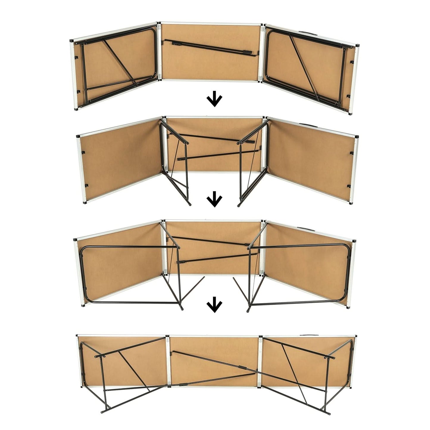 3M Steel Folding Table