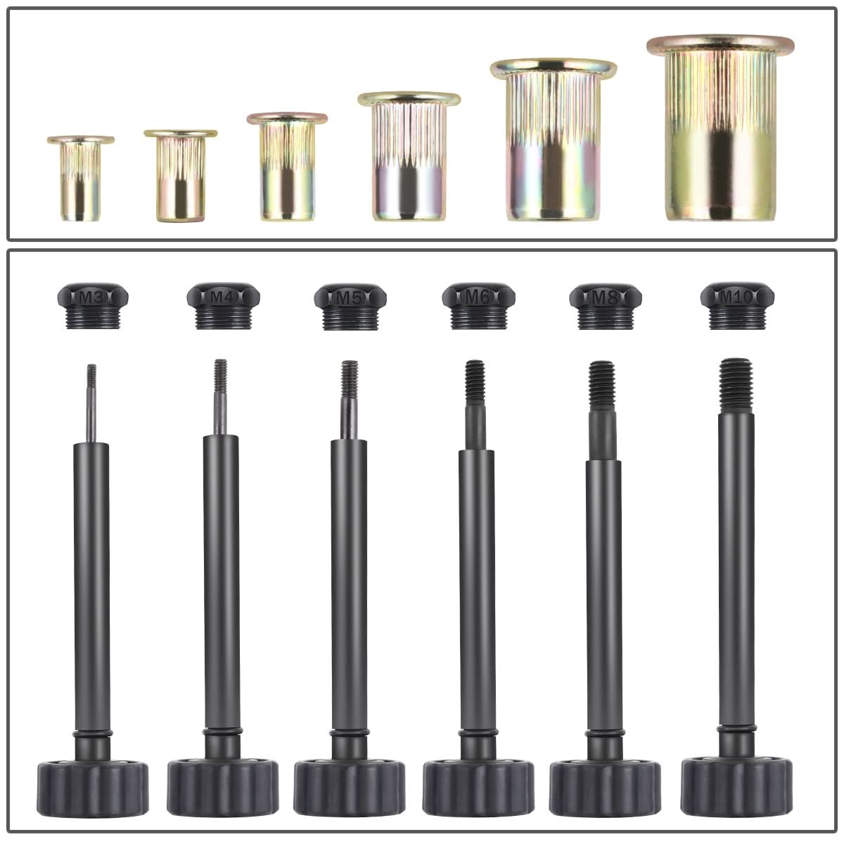 12" Two-in-One Hand Rivet Set