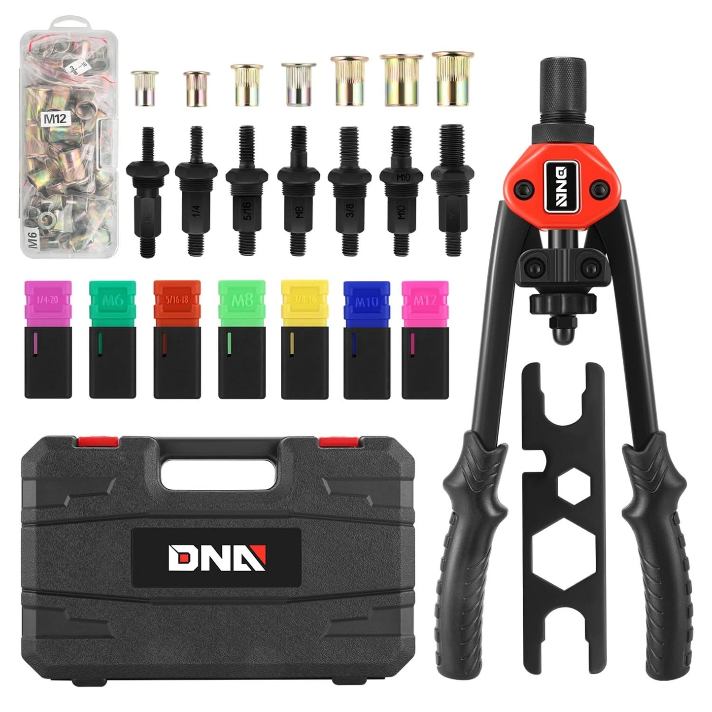 12" Hand Rivet Set - Automotive Riveting Tool