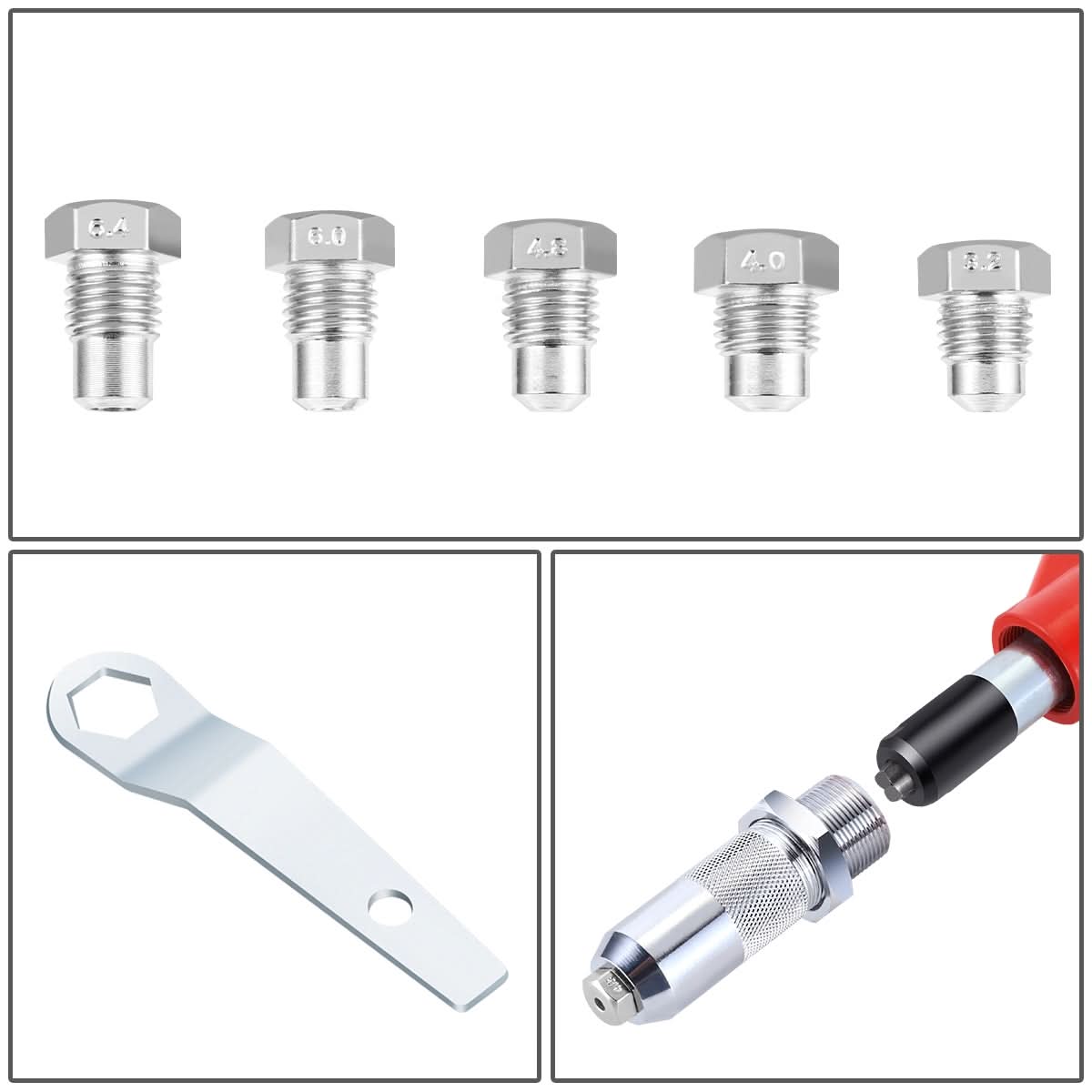 21 Inch Hand Rivet Set - Professional Riveting Tool
