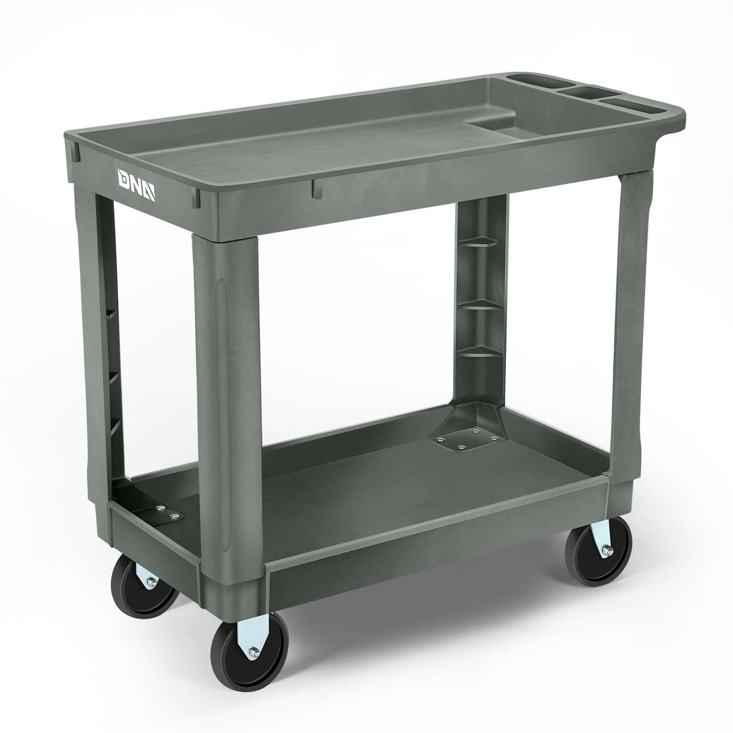 Small Tray Top Cleaning Service Cart (2 Layers)