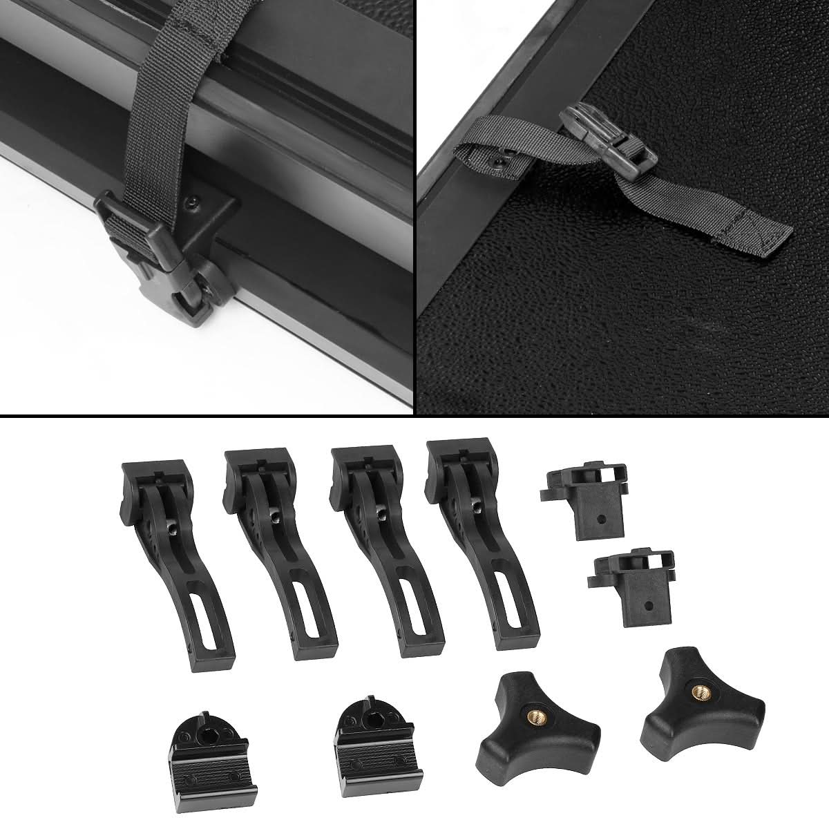 82-93 Chevy S10 / GMC S15 Sonoma Hard Tri-Fold Tonneau Cover 6FT