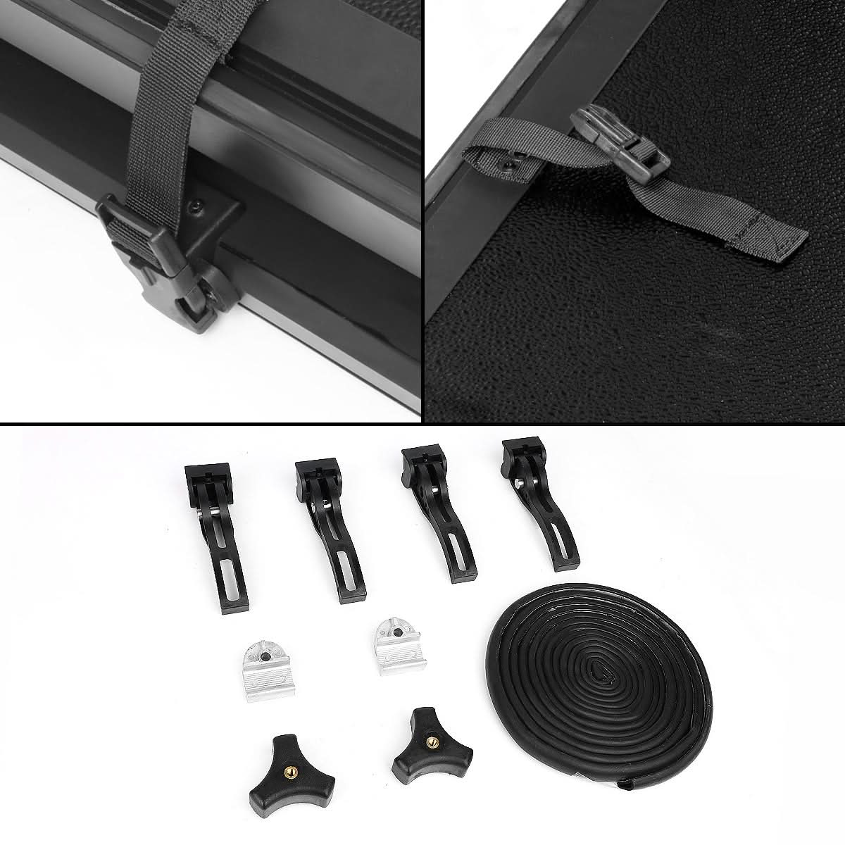 04-12 Chevrolet Colorado Hard Tri-Fold Tonneau Cover 6FT Bed