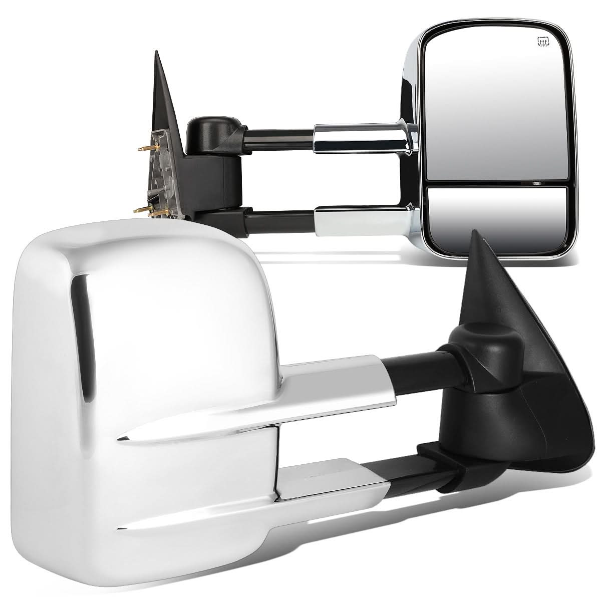 2003-2006 Chevrolet Silverado / GMC Sierra Towing Mirrors - Powered Heated Chrome