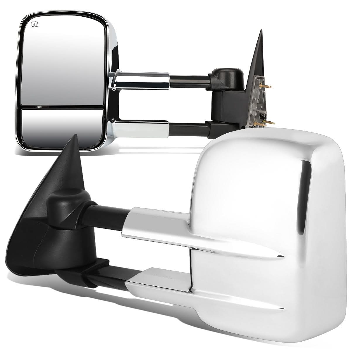 2003-2006 Chevrolet Silverado / GMC Sierra Towing Mirrors - Powered Heated Chrome