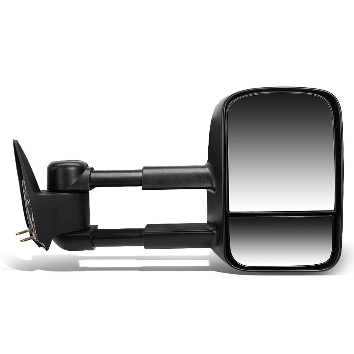 1999-2006 Chevrolet Silverado Towing Mirror - Manual Right Side Black