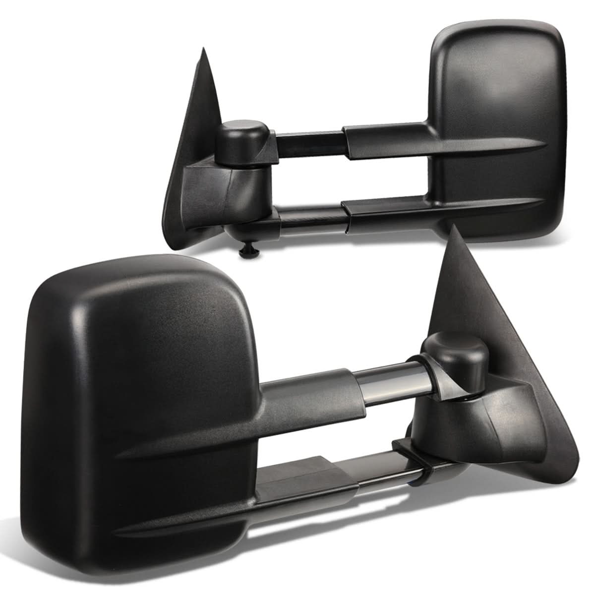 1997-2003 Ford F-150 Power Towing Mirrors Pair Black