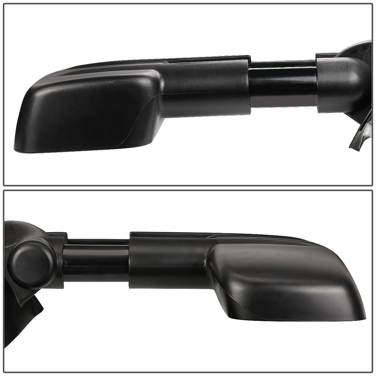 1997-2003 Ford F-150 Power Towing Mirrors Pair Black