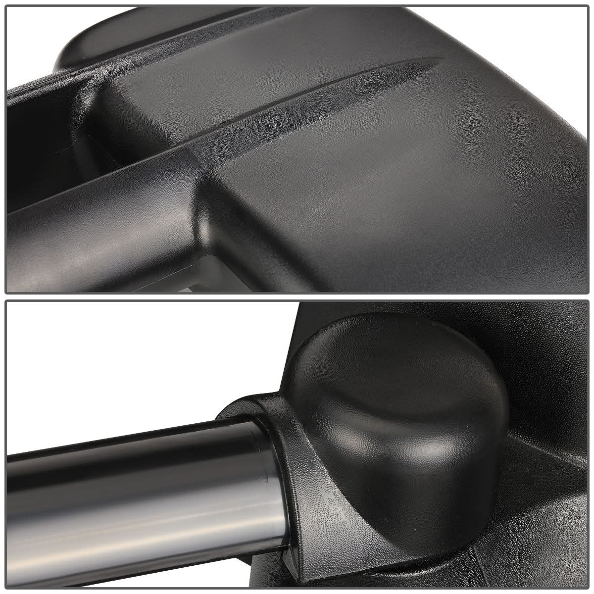 1997-2003 Ford F-150 Power Towing Mirrors Pair Black