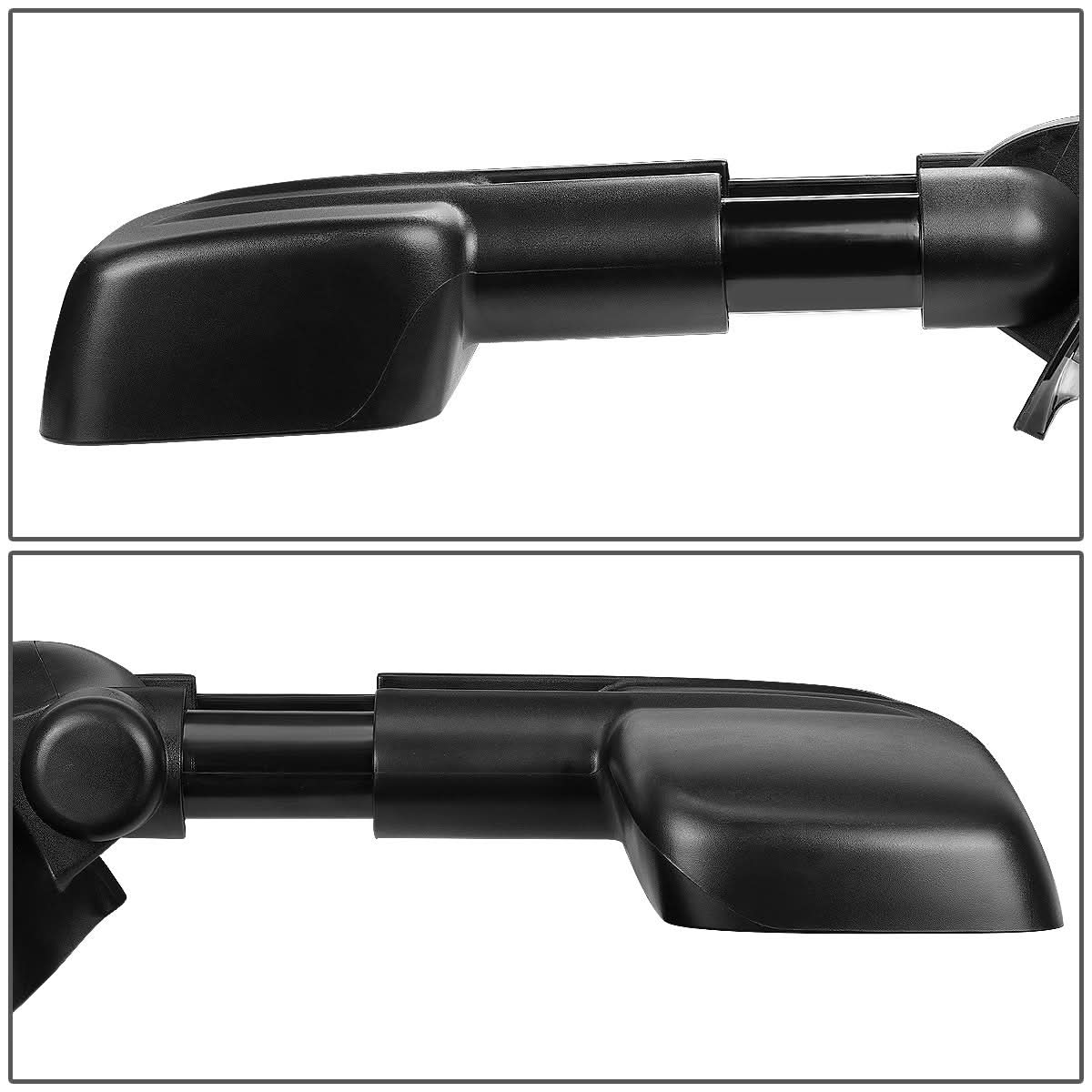 1997-2004 Ford F-150 Power Towing Mirror Left Side Black