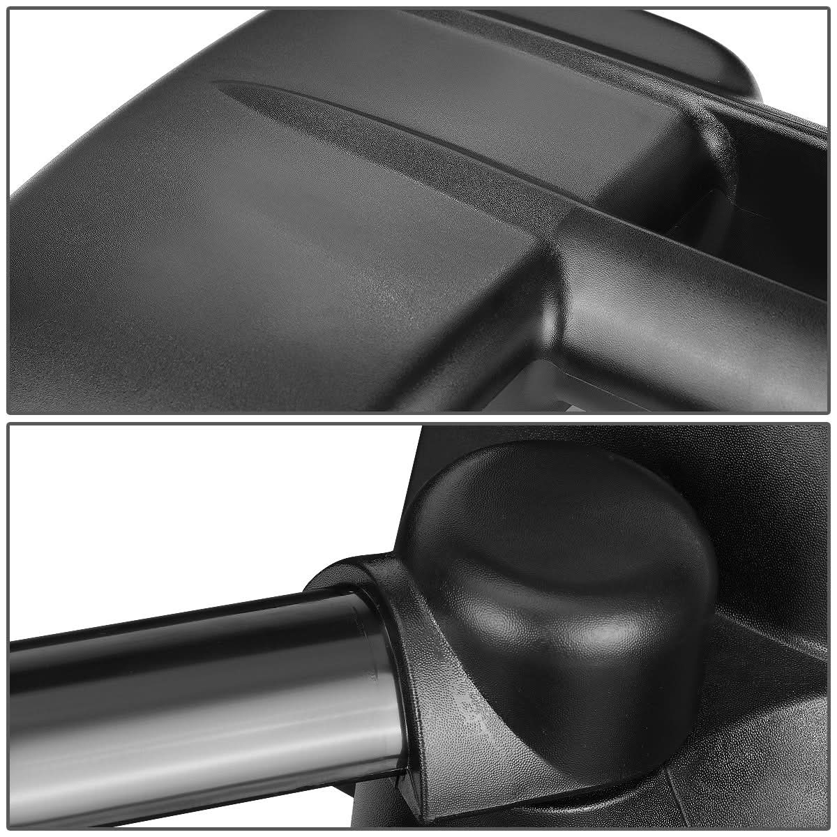 1997-2004 Ford F-150 Power Towing Mirror Left Side Black