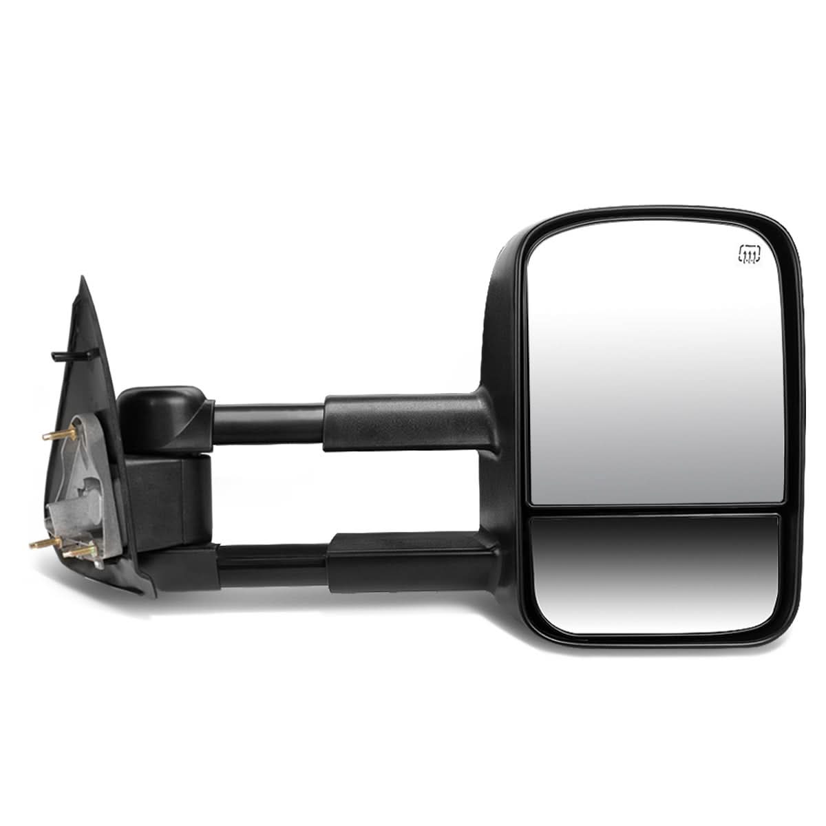 1997-2003 Ford F-150 Powered Towing Mirror Right Side Black