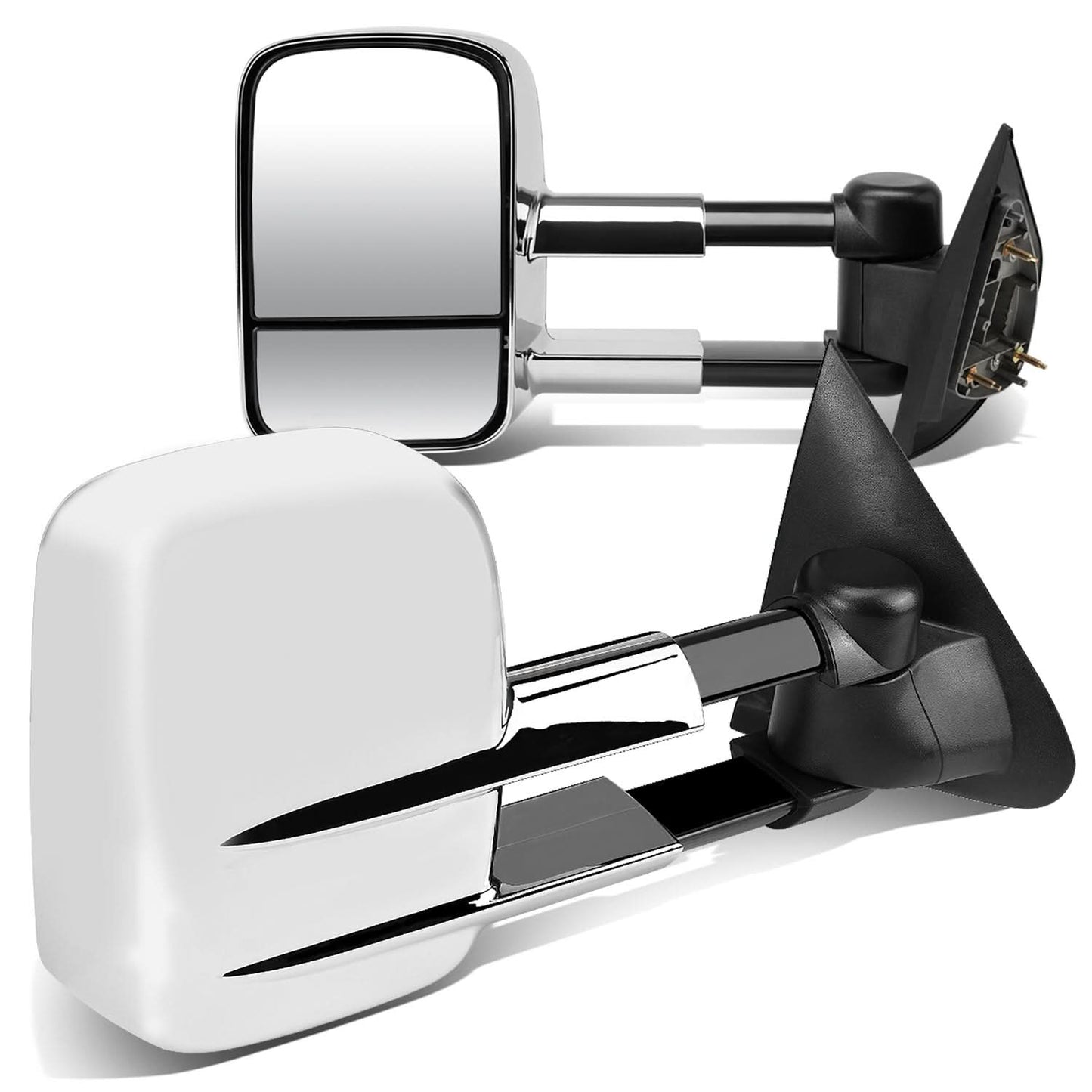 1997-2003 Ford F-150 Power Towing Mirrors - Chrome Pair