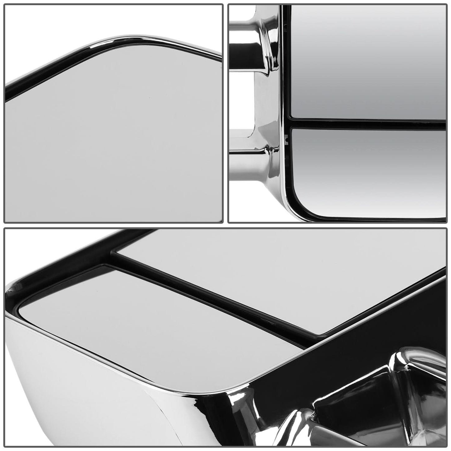 1997-2003 Ford F-150 Power Towing Mirrors - Chrome Pair