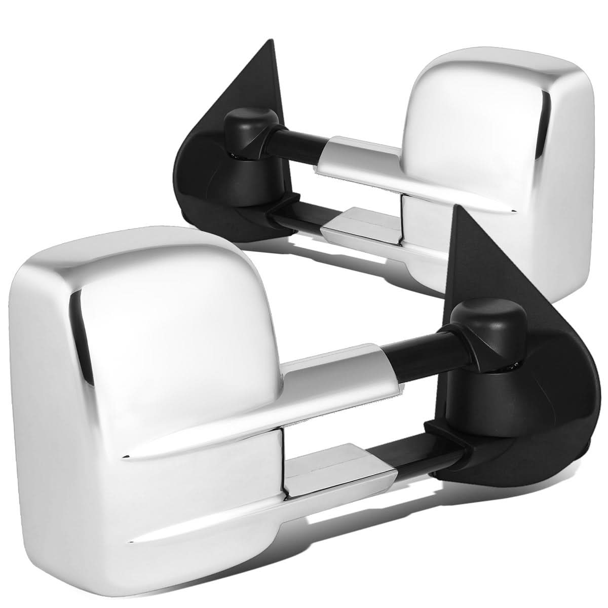 1997-2003 Ford F-150 Manual Towing Mirrors - Chrome Pair