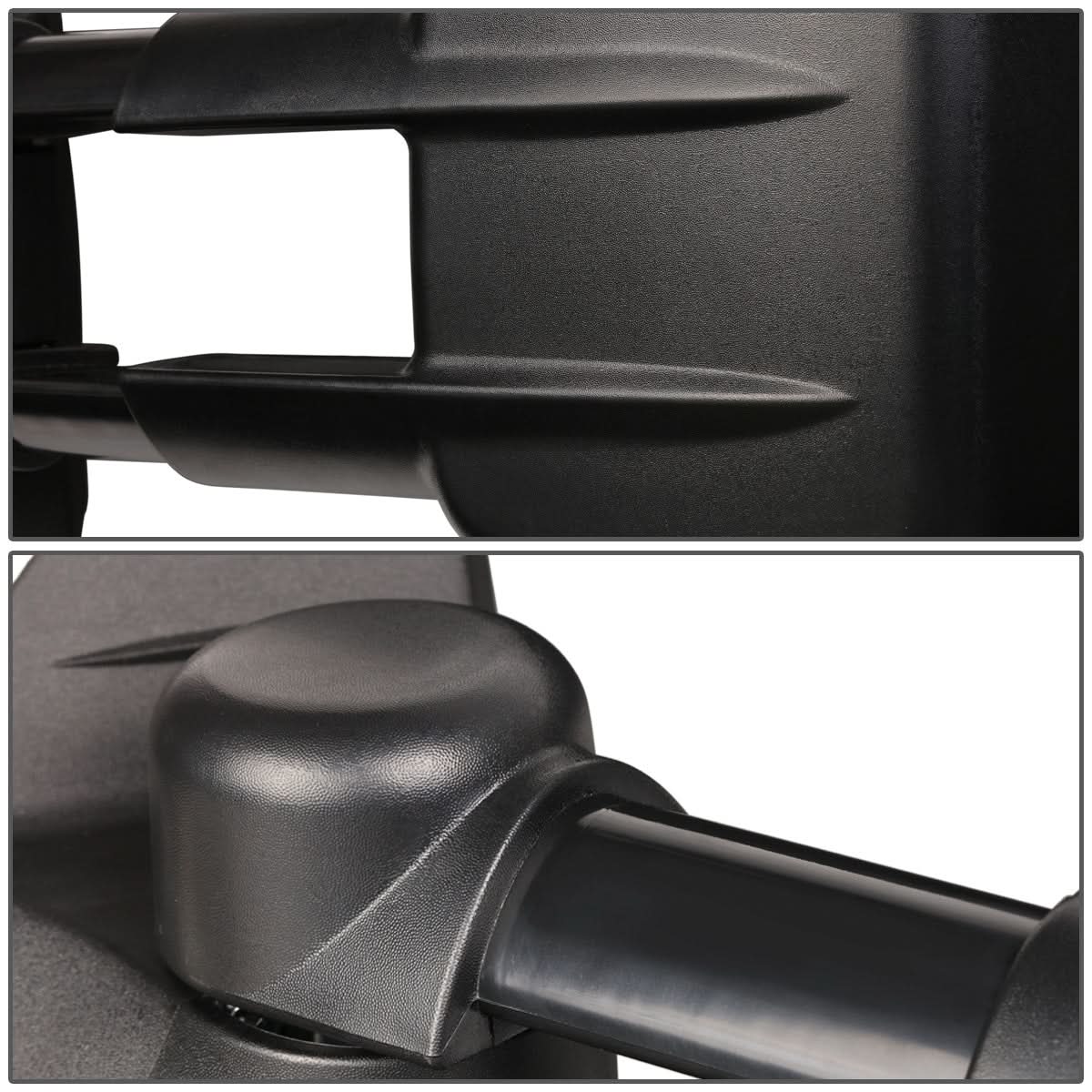2007-2013 Chevrolet Silverado Left Towing Mirror Powered Heated Black