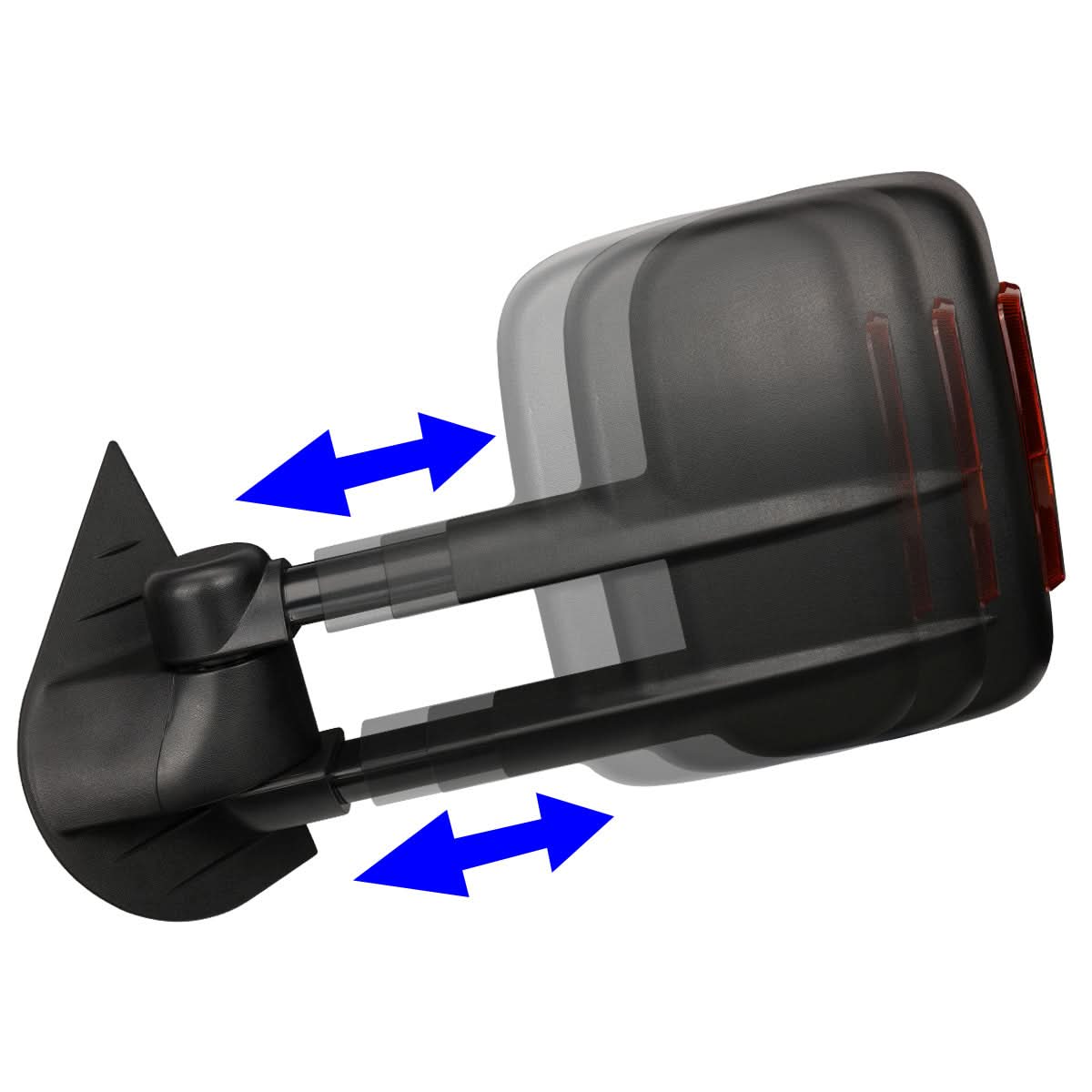 07-12 Chevrolet Silverado / GMC Sierra Powered Heated Towing Mirrors