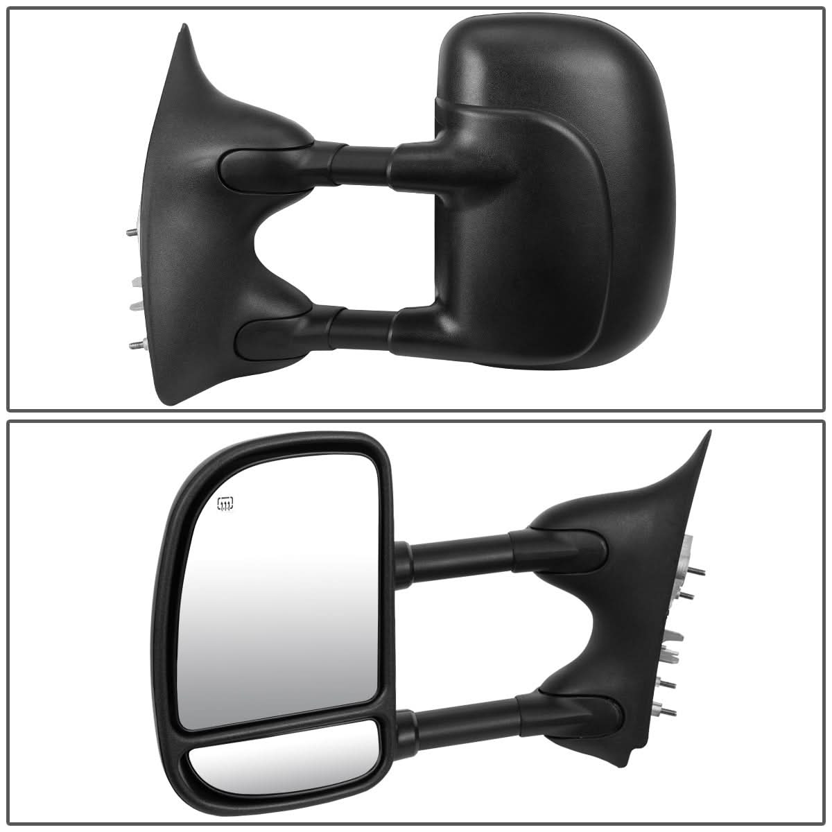 99-07 Ford F-250 F-350 F-450 F-550 Super Duty Left Towing Mirror Heated