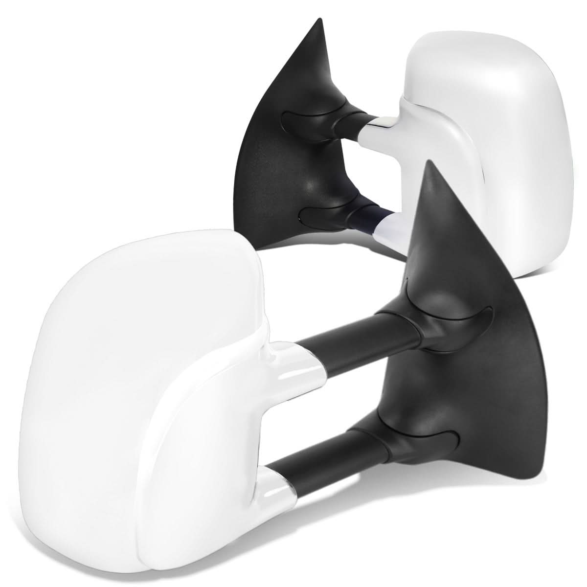 99-07 Ford F-250 F-350 F-450 F-550 Super Duty Towing Mirrors - Chrome