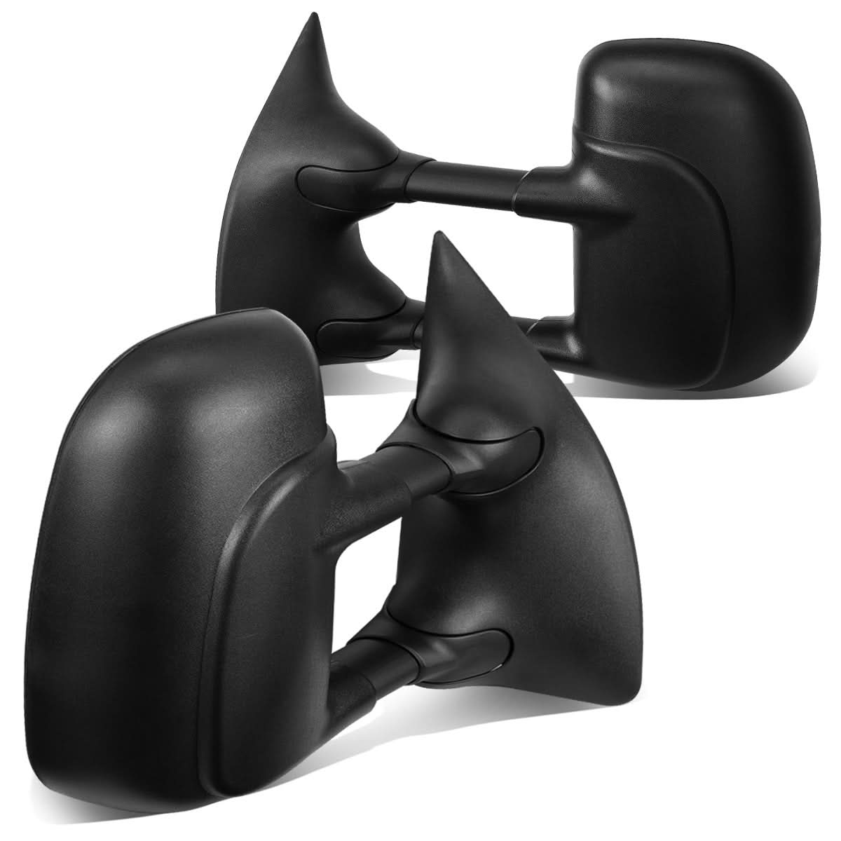 1999-2007 Ford F-250 F-350 F-450 F-550 Manual Towing Mirrors Pair