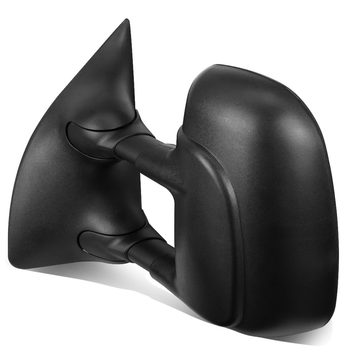99-07 Ford F-250 F-350 F-450 F-550 Left Towing Mirror Manual Black