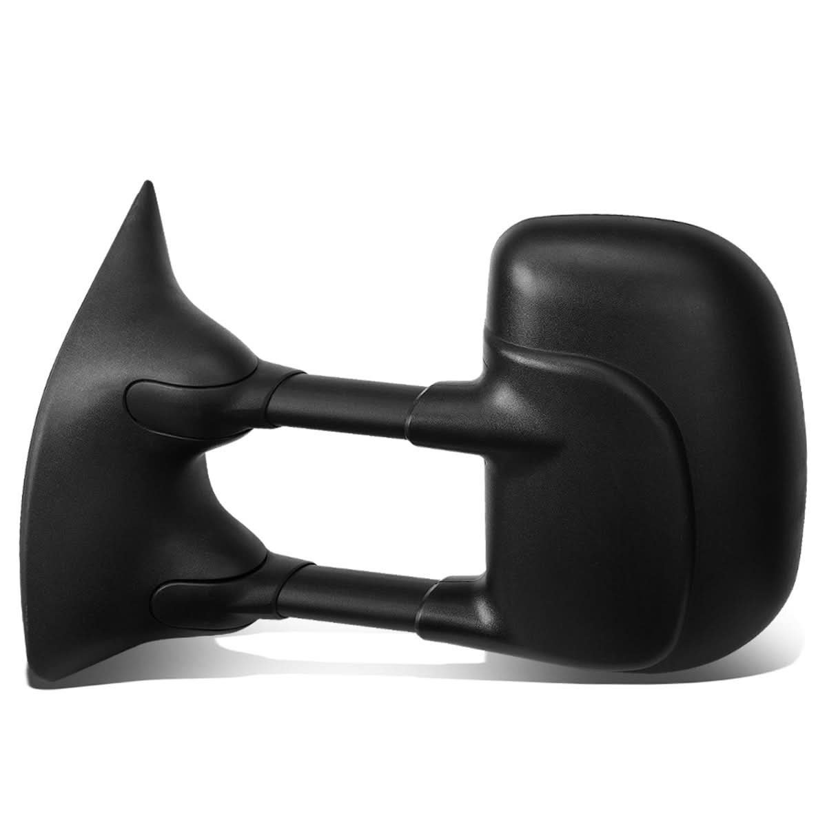 99-07 Ford F-250 F-350 F-450 F-550 Left Towing Mirror Manual Black