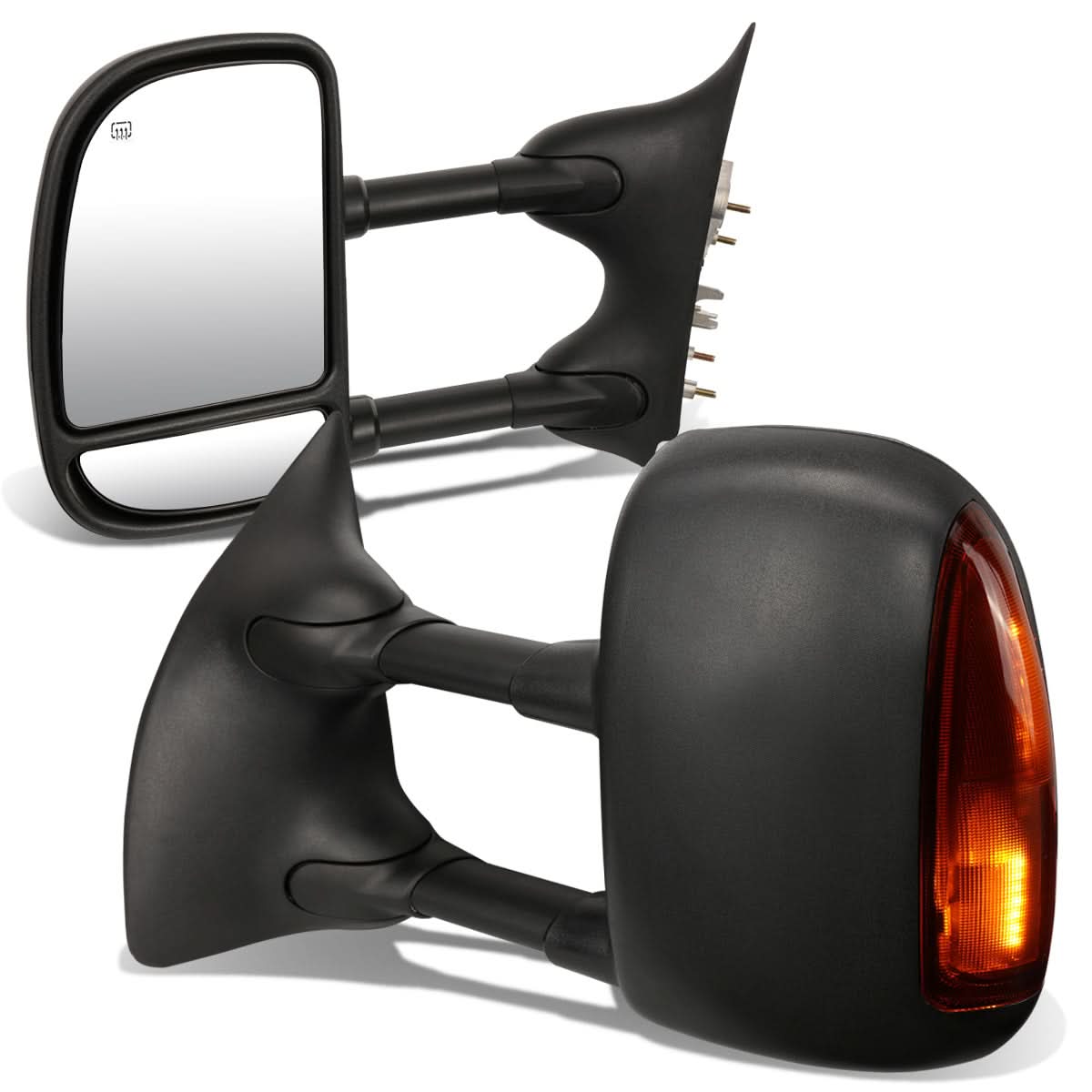 99-07 Ford F-250 F-350 F-450 F-550 Super Duty Powered Heated Tow Mirrors
