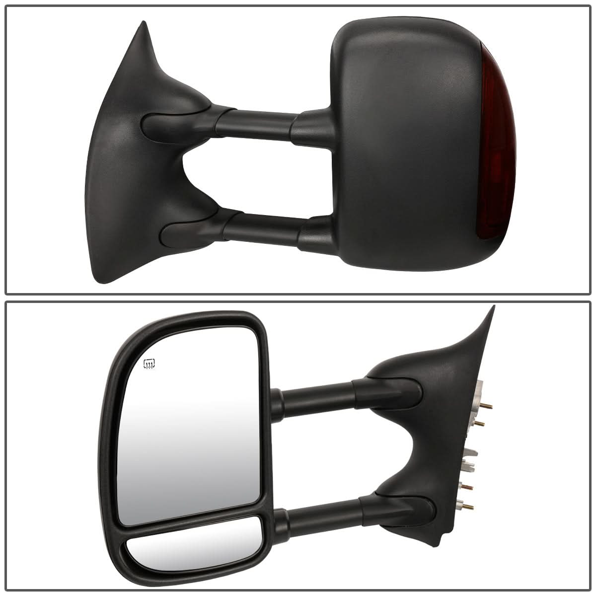 99-07 Ford F-250 F-350 F-450 F-550 Super Duty Powered Heated Tow Mirrors