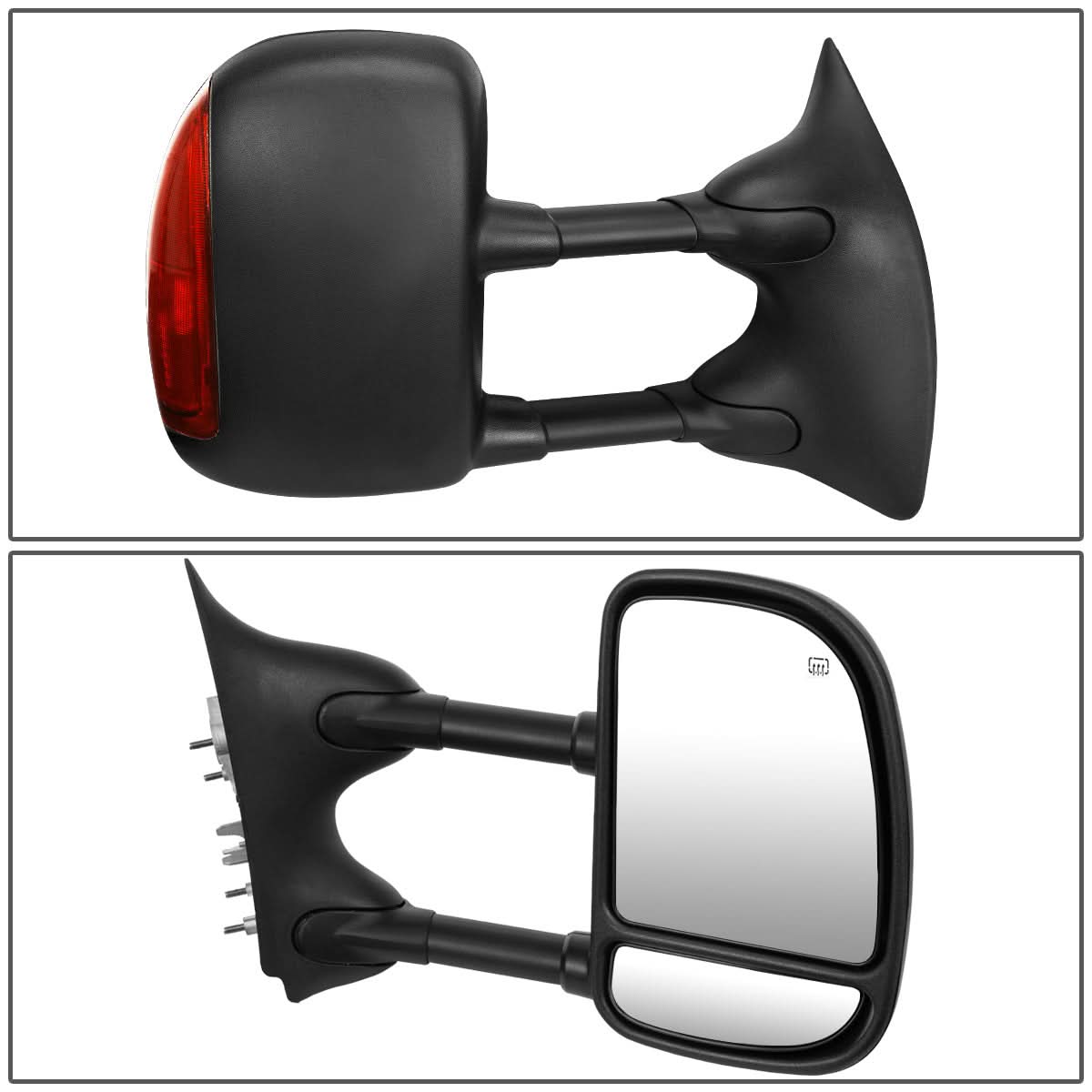 99-07 Ford F-250 F-350 F-450 F-550 Super Duty Right Towing Mirror Heated