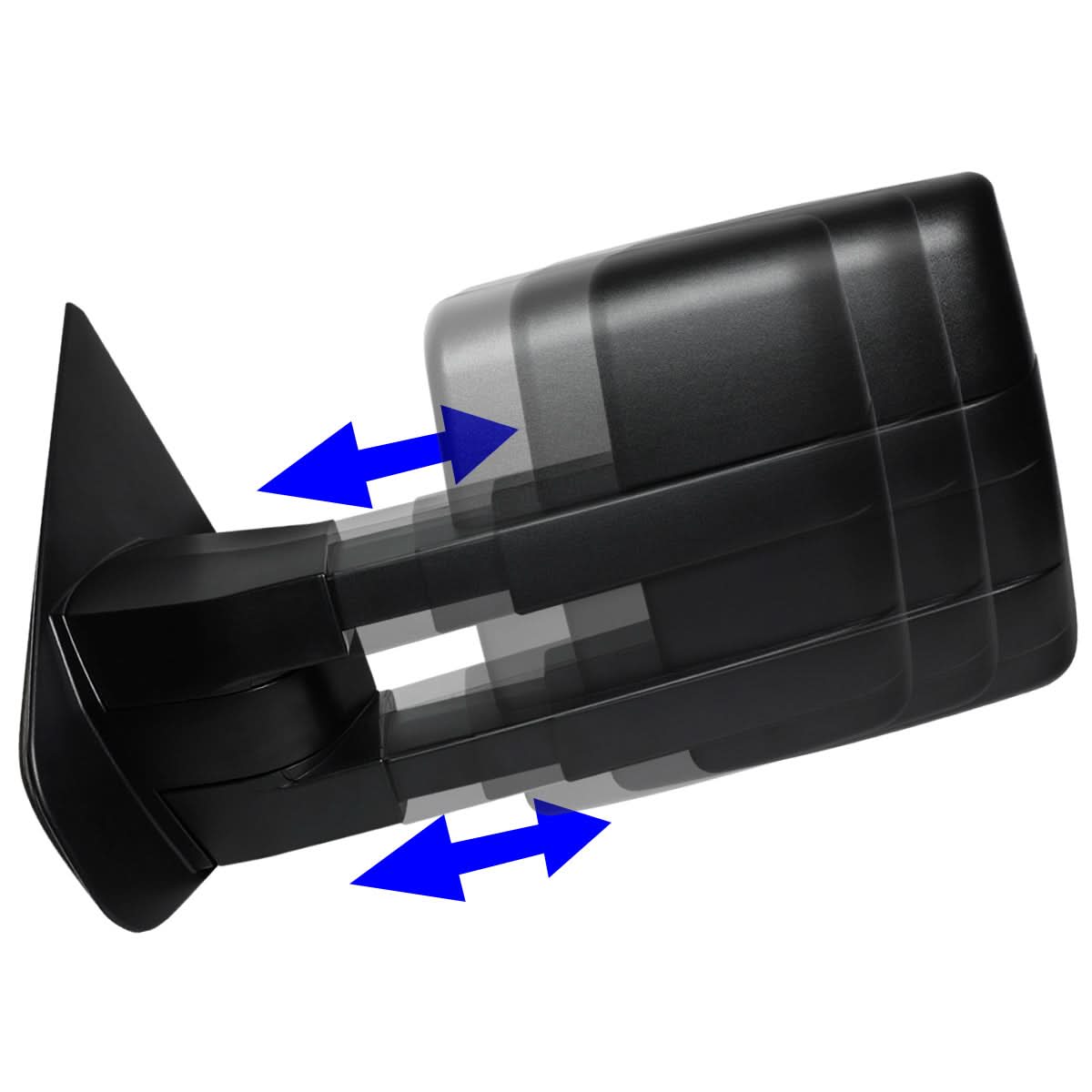 2004-2014 Ford F-150 Powered Towing Mirrors - Heated w/ Puddle Light