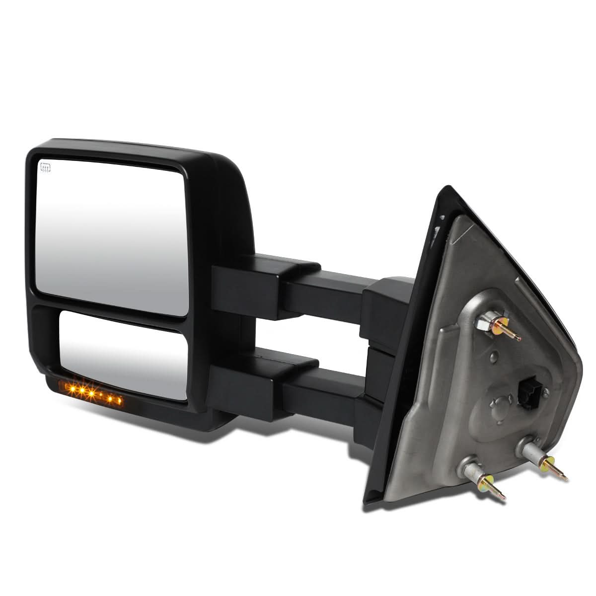 2004-2014 Ford F-150 Left Powered Towing Mirror w/Amber Signal
