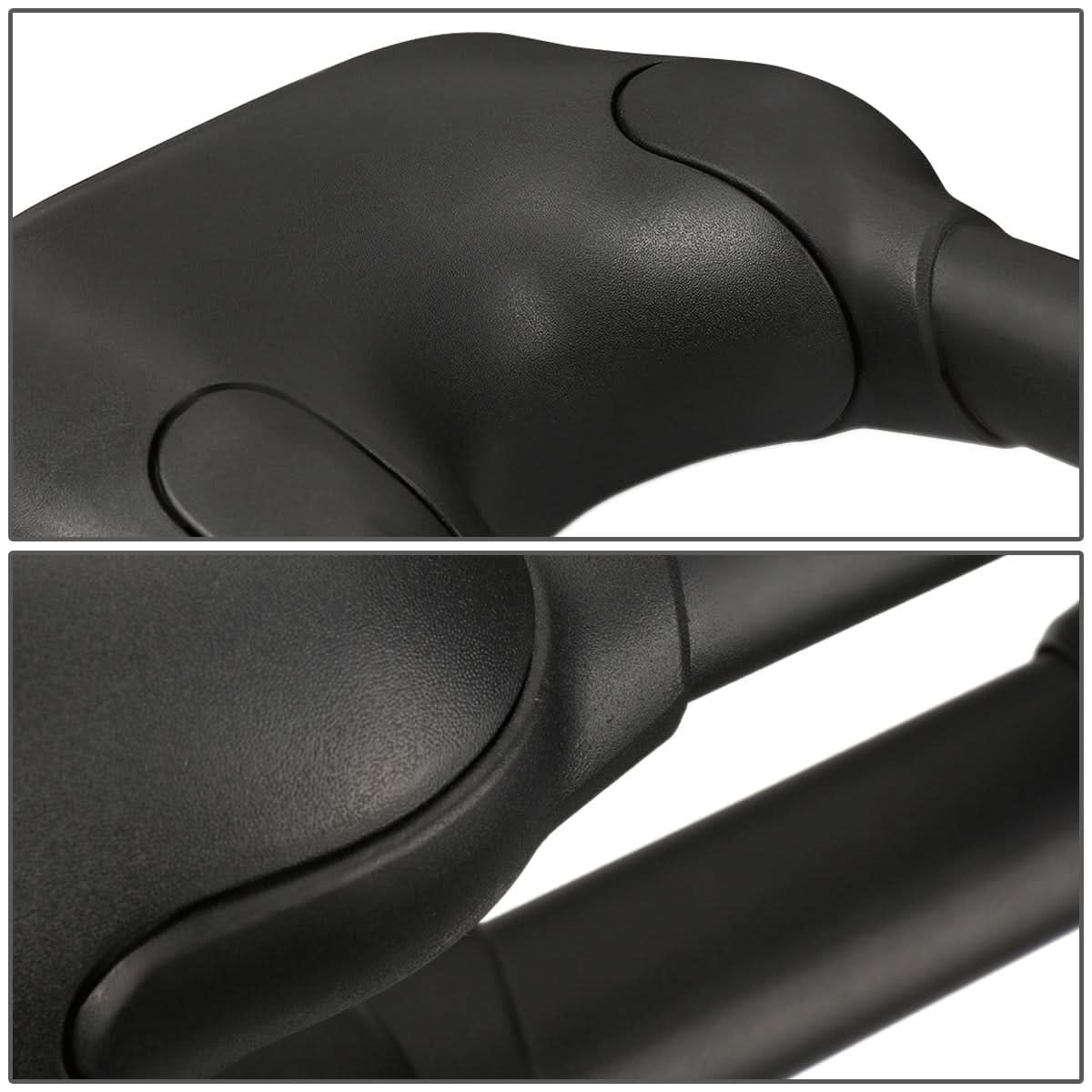 03-07 Ford E-150 E-250 E-350 Towing Mirrors - Manual Black Pair