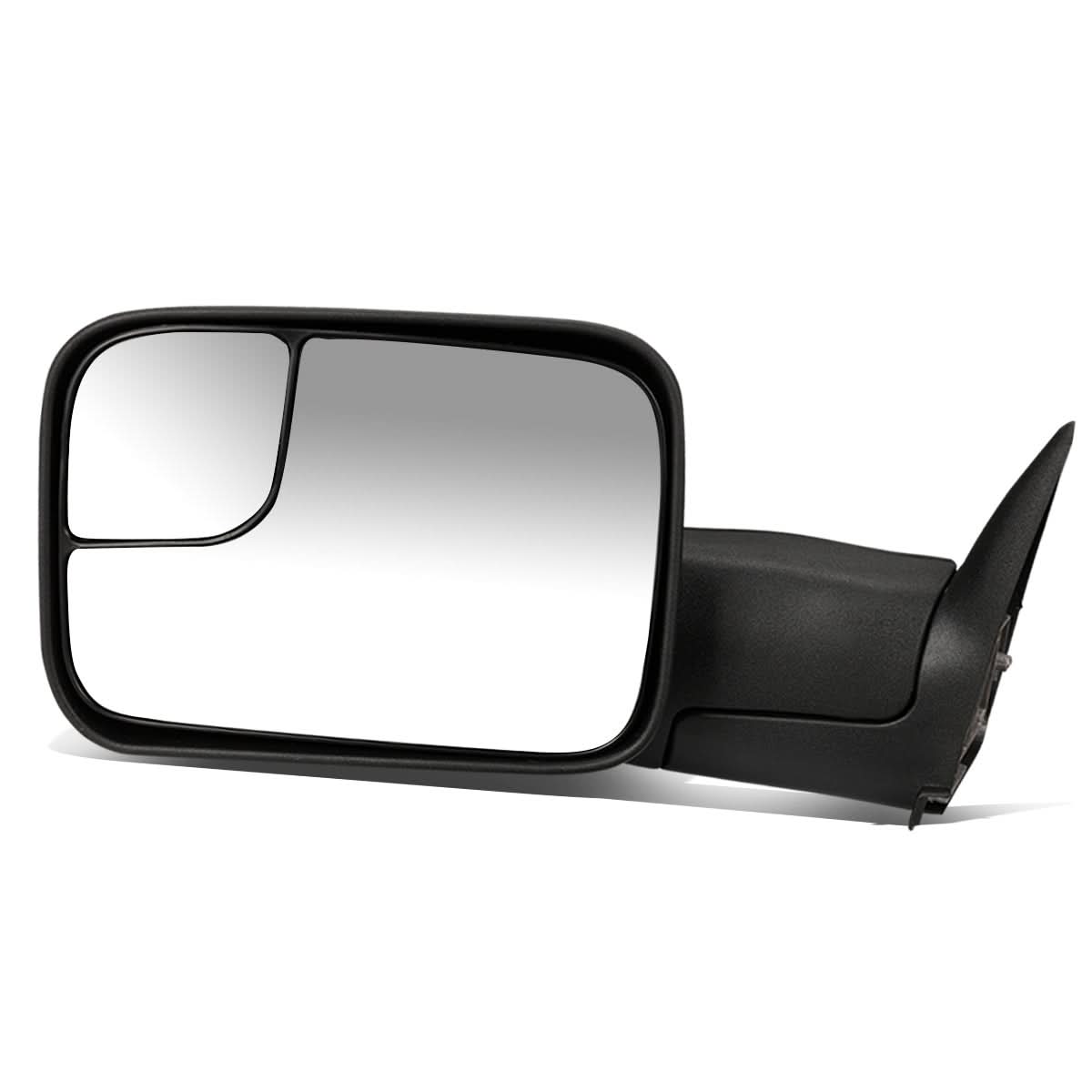 94-02 Dodge Ram 1500 2500 3500 Left Manual Towing Mirror Black