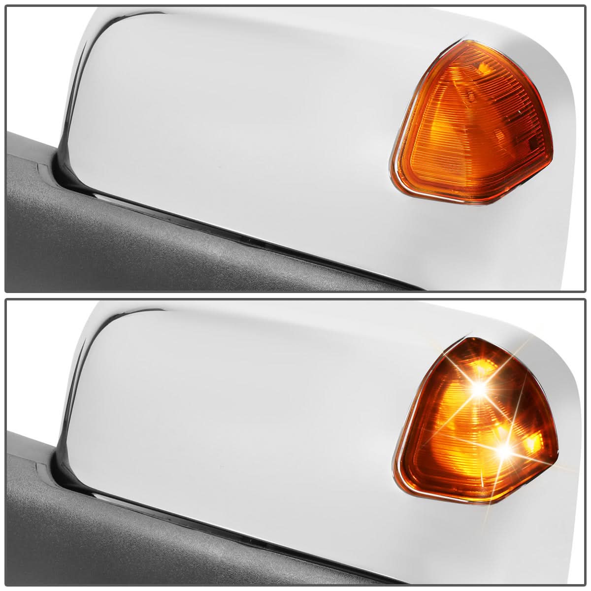 98-02 Dodge Ram 1500 2500 3500 Powered Heated LED Towing Mirrors Pair