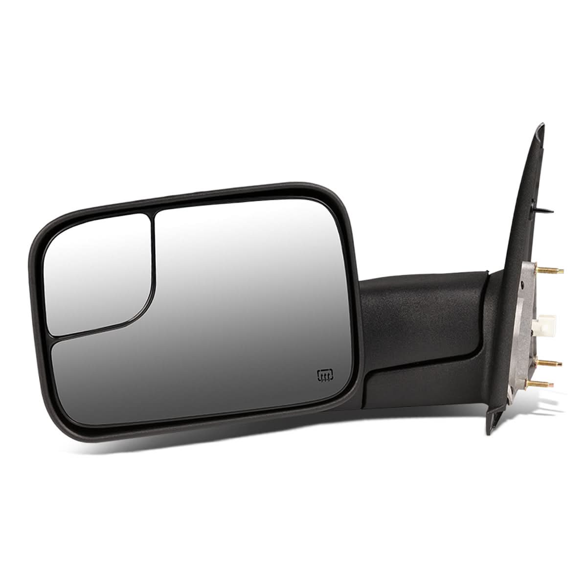 02-09 Dodge Ram Powered Heated Towing Mirror - Left Side Black