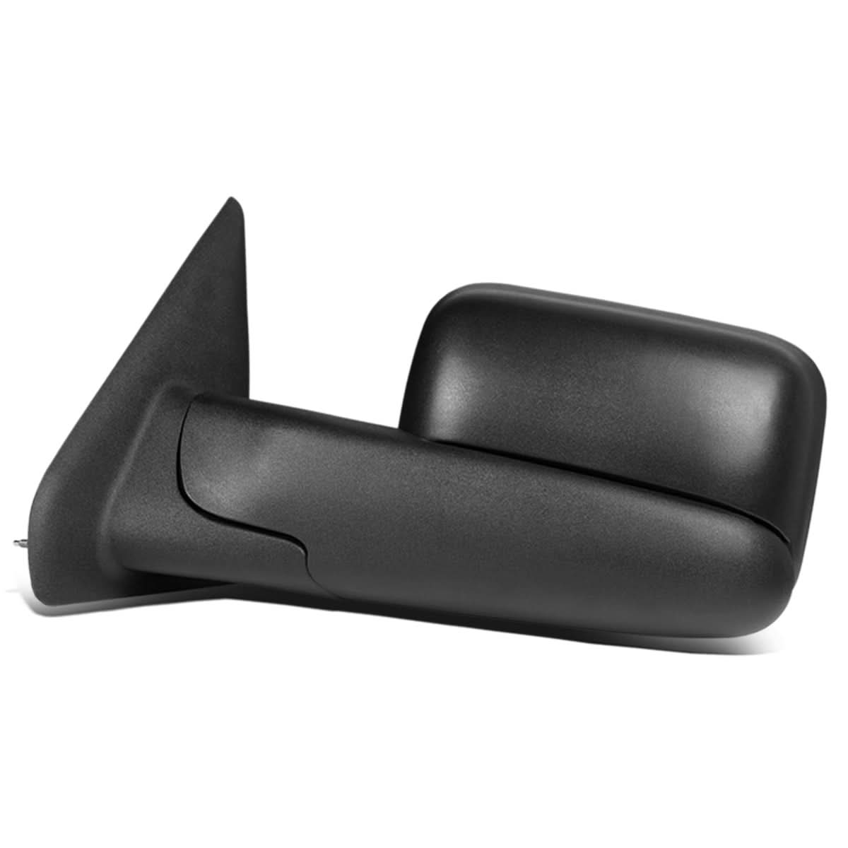 2002-2009 Dodge Ram Manual Towing Mirror - Left Side Black