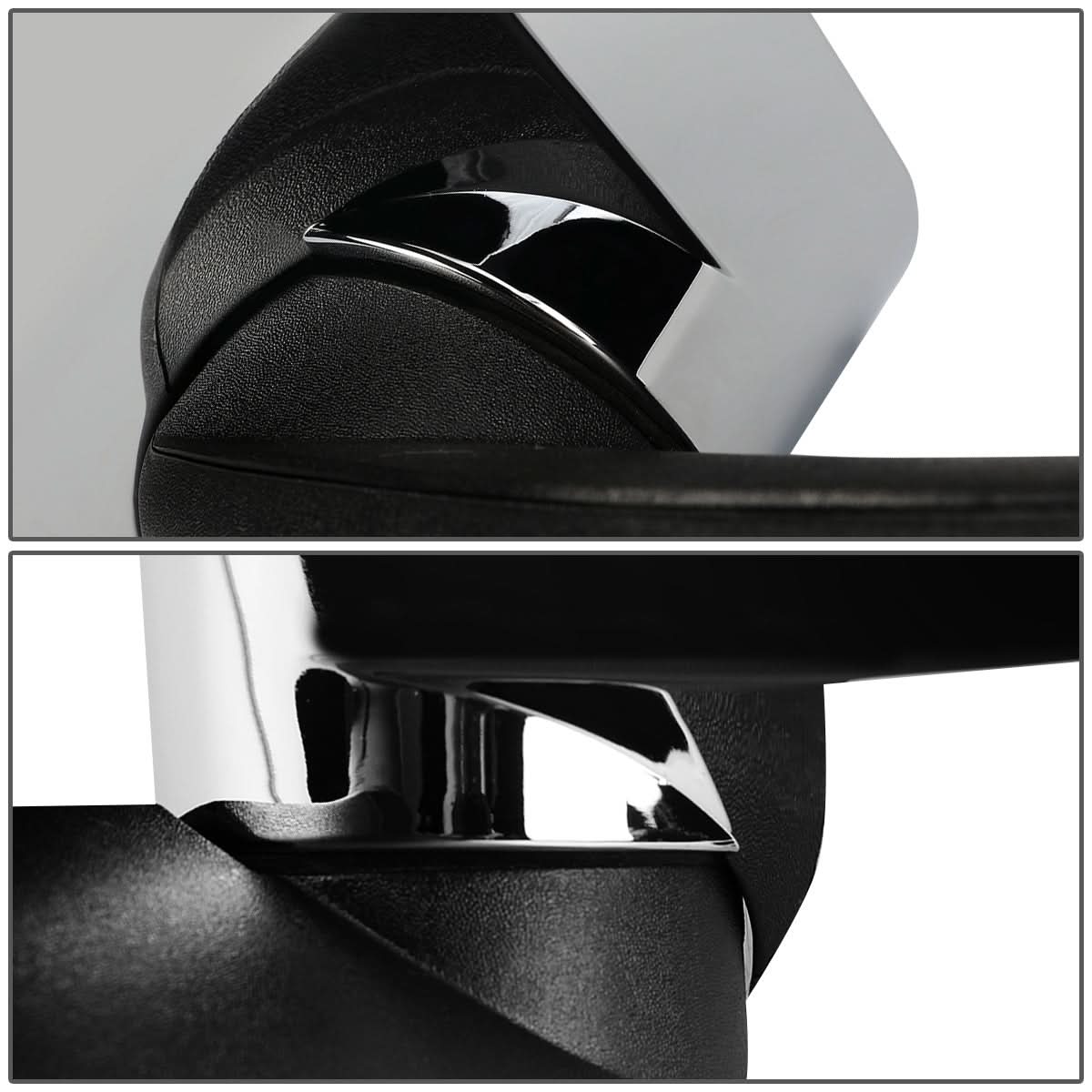 02-09 Dodge Ram Towing Mirrors Pair Powered Heated Chrome Signal