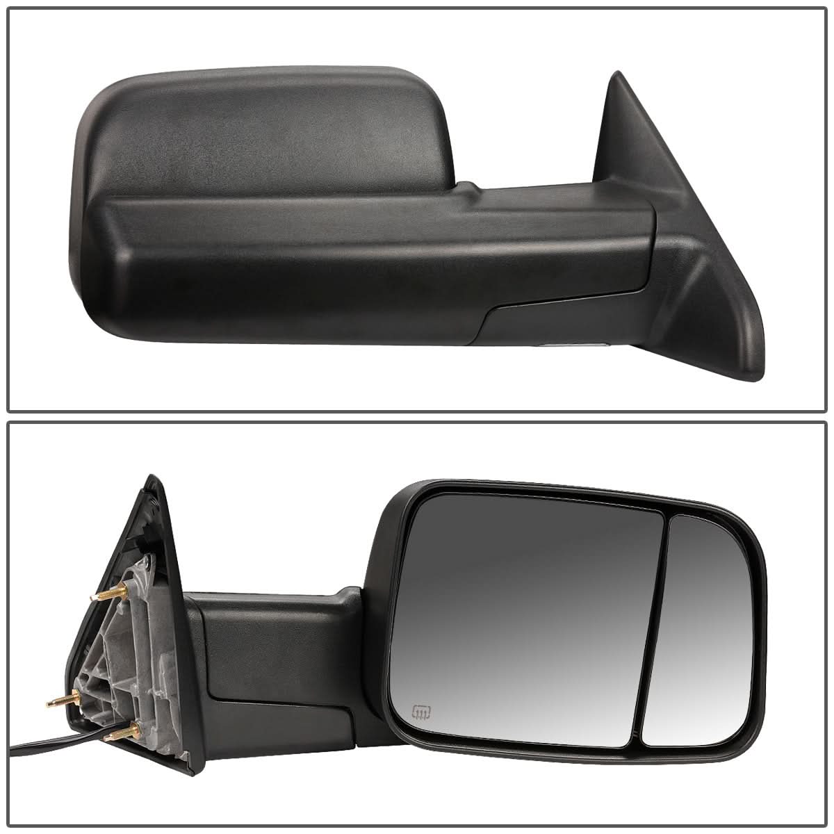 09-16 Dodge Ram 1500/2500/3500/4500/5500 Powered Heated Towing Mirrors