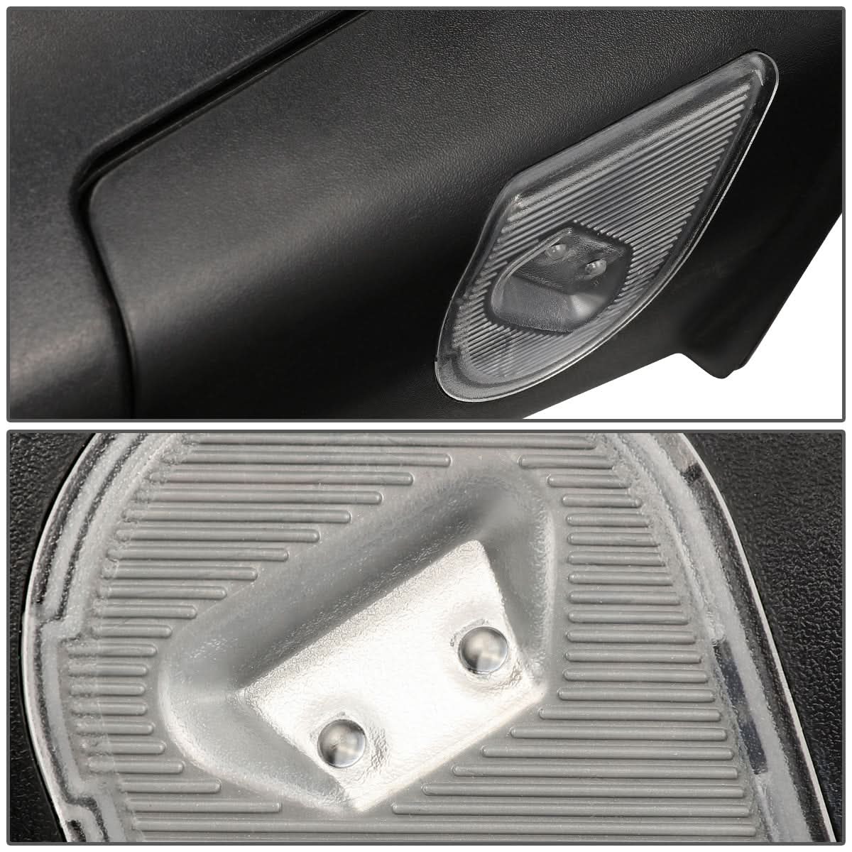 09-16 Dodge Ram 1500/2500/3500 Manual Towing Mirrors Chrome Pair
