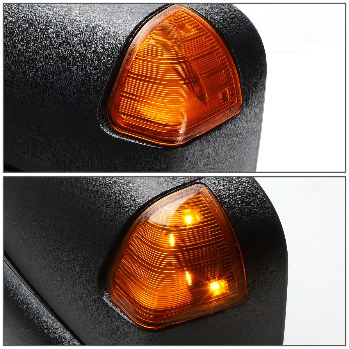 09-16 Dodge Ram Powered Heated LED Towing Mirrors - Black